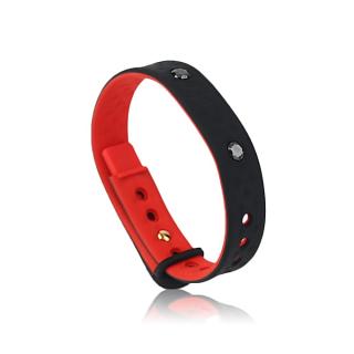 OR R2 Data Line NFC Application Silicone Wristband Bracelet Magic Smart-black And Red