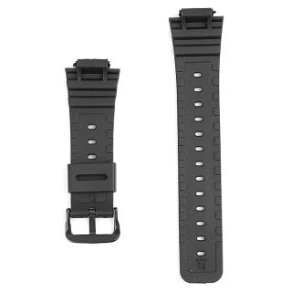16mm Black Rubber Watch Band For CASIO G-Shock DW-6900 /6600 G-6900 With Buckle