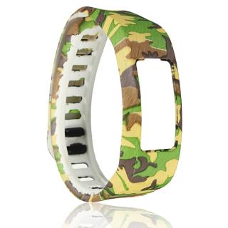 Replacement Silicone Wrist Band Strap with Clasp for Garmin Vivofit 2 Bracelet L (Camouflage)
