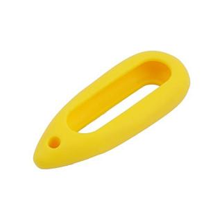 OR Wriststrap Pendant Necklace Case For Xiaomi Wristband Smart Bracelet 6 Colors-yellow