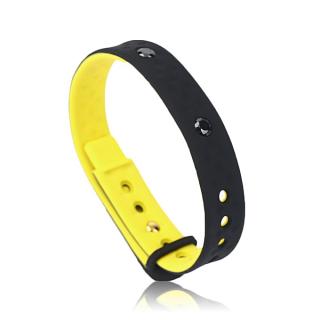 OR R2 Data Line NFC Application Silicone Wristband Bracelet Magic Smart-black And Yellow