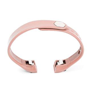 Replacement Luxe Leather Band Strap Bracelet For Fitbit Alta Tracker Large Size PINK