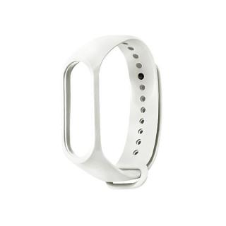 OR TPE Solid Color Wristband Wrist Strap Bracelet Smart Accessories For Xiaomi 3-White