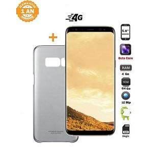 Galaxy S8 - 5.8" - 64 Go - 4 Go - Octa Core - Gold + Clear Cover Offert