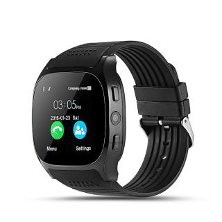 Bluetooth Smart Watch With Camera Facebook Whatsapp T8 Support SIM TF Card Call Smartwatch For Android Phone