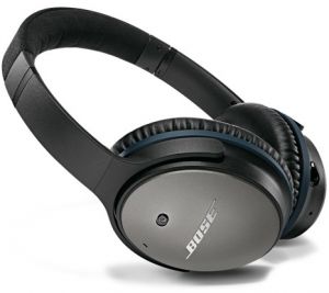 Bose QuietComfort QC25 Acoustic Noise Cancelling Headphones for Apple Devices - Black