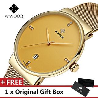 Top Luxury Brand Watch Famous Fashion Sports Cool Men Quartz Watches Mesh Wristwatch For Male Gold