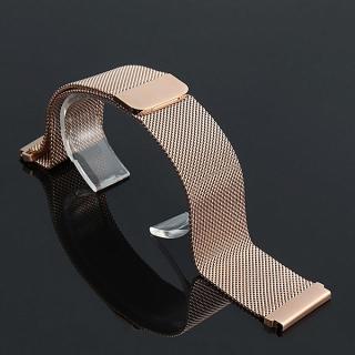 22mm Adjust Milanese Loop Band Magnetic Wrist Strap for Pebble Time Steel Watch