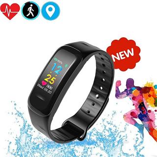 Elegant C18 Smart Bracelet Fitness Tracker Heart Rate Monitor Smart Wristband Waterproof Smart Band Activity Tracker Watch