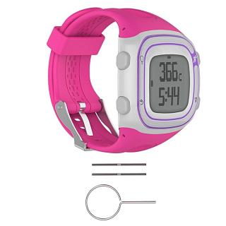 Watch Silicone Wrist Band Strap +Tools For Garmin Forerunner 10 / 15 GPS Running #pink men