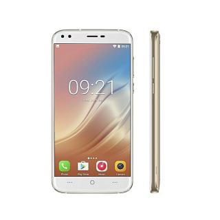 DOOGEE X30 5.5 Inch Dual Front&Rear Cameras 2GB RAM 16GB ROM MT6580A Quad-Core 1.3GHz 3G Smartphone - Gold