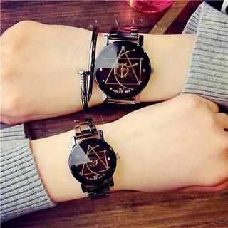 COUPLE Lovers Watch Luxury Design Quartz Wrist Watch Unisex  
