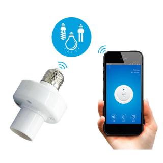 SONOFF® E27 LED Wifi Light Bulb Smart APP Holder Base Socket Remote Control By IOS Android AC100-250V