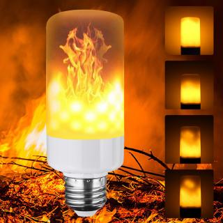5W E12 E14 E27 E26 B22 3 Modes LED Flame Fire Light Effect Simulated Corn Bulb AC85-265V