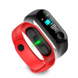 Bakeey M3 Color Screen Smart Watch Heart Rate and Blood Pressure Monitor Smart Bracelet