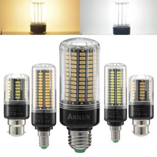 ARILUX® E27 E14 B22 5W 7W 9W 12W 15W 18W No Flicker Constant Current LED Corn Light Bulb AC85-265V