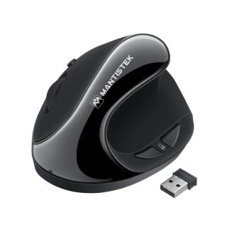 MantisTek® VM1 1600DPI Adjustable 6 Buttons 2.4GHz Wireless Ergonomic Vertical Mouse