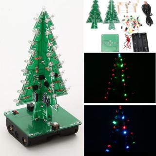 Geekcreit® Christmas Tree LED Flash Kit 3D DIY Electronic Learning Kit
