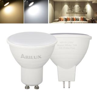 ARILUX® GU10 MR16 6W SMD2835 474LM Pure White Warm White LED Corn Spotlight Bulb for Home AC220V