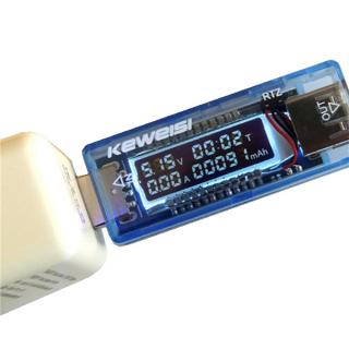 KEWEISI 4V-20V 0-3A USB Charger Power Battery Capacity Tester Voltage Current Meter