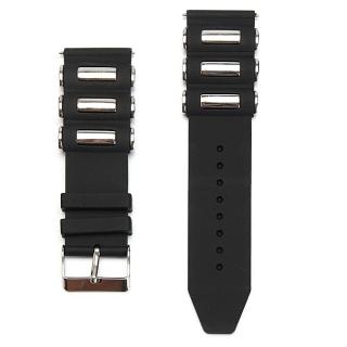 20/22/24/26mm Silicone Rubber Diver Band Strap For Invicta Excursion 18202 Black [Black 24cm]