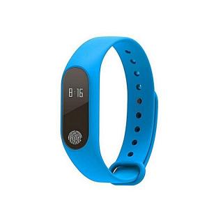 UJ M2 Waterproof Bluetooth Smart Band Fitness Wristband Touchpad Sleep Monitor-blue