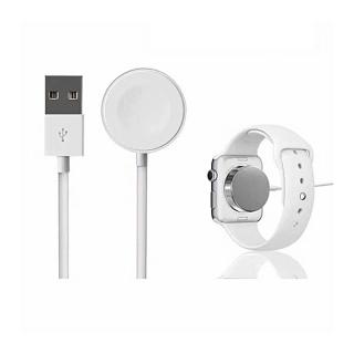 Portable 2M Fast Wireless Magnetic Charging Cable for Apple Watch White Color:white