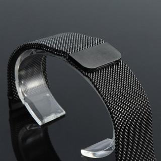 22mm Adjust Milanese Loop Band Magnetic Wrist Strap for Pebble Time Steel Watch