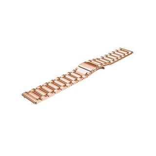 UJ Stainless Steel Watch Band Frontier Strap For Gear S3 Classic Bracelet-rose Gold