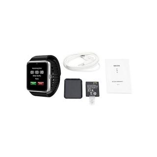 UJ GT08 Smart Watch With Camera Function Wristband Bluetooth Man Woman Wristwatch-silver