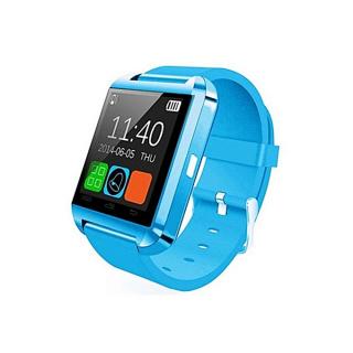 UJ U8 Bluetooth Smart Watch Sports Passometer Altimeter Music Player Wrist-blue