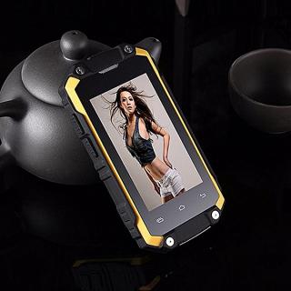 2.4'' GPRS Dustproof Waterproof Mini Outdoor Card Smartphone 2/3G Dual SIM OTG Black+Yellow