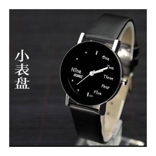 Hot Simple Taobao Hot Sale Gift Korean Version Of Popular Male And Female Students Children Quartz Watch Couple Watches BLACK2