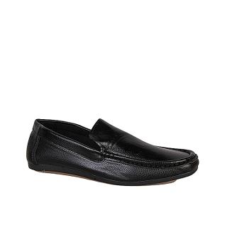 Plain Smart Loafers - Black