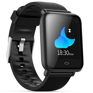 Q9 - Waterproof Sports Smart Watch For Android / IOS - Black