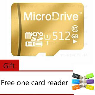 Micro Memory SD/TF Card Calss 10 512GB + Card Reader