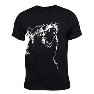 Be Wild Print TShirt - Black