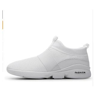 Men's Breathable Athletic Casual Lightweight Sport Sneakers - White (1 Unit Per Customer)