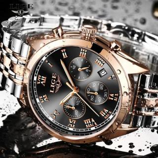 Relojes Hombre 2018 Mens Watches LIGE Top Brand Luxury Man Waterproof Quartz Clock Men Fashion Business Watchs Relogio Masculino 9852