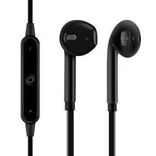 Bluetooth Headphones Wireless Headphone Sports Bass Bluetooth Earphone For Phone Xiaomi Samsung S6_Black