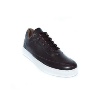 Lace Up Sneakers - Brown