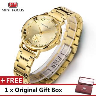 Top Luxury Brand Watch Famous Fashion Women Quartz Watches Wristwatch Gift For Female Gold