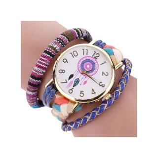 Fovibery The Sleek Stylish And Chic Knit Bracelet Watch Ladies Decorative