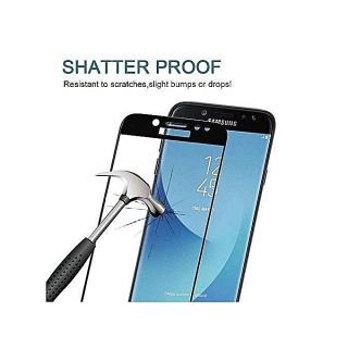 Samsung Galaxy J7 Pro 0.3mm 9H Surface Hardness 3D Curved Silk-screen Full Screen Tempered Glass Screen Protector(Black)