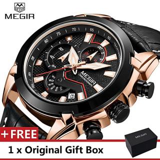 Top Luxury Brand Watch Famous Fashion Sports Cool Men Quartz Watches Waterproof Leather Wristwatch For Male