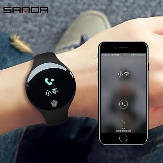 SANDA Bluetooth Smart Watch For IOS Android Men Women Sport Intelligent Pedometer Fitness Bracelet Watches For IPhone Clock Men SD01