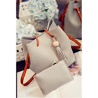 New Bucket Bag Handbags Fashion Tassels Portable Diagonal Shoulder Bag