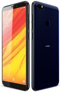 Lava Z91 Dual SIM - 32GB, 3GB RAM, 4G LTE, Blue