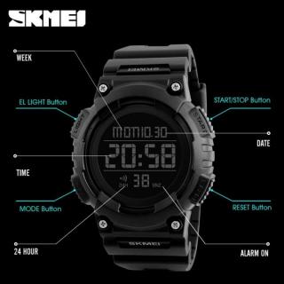 2017 New Popular SKMEI Fashion Men Sport Watch LED Digital Wrist Watch Man Electronic 50M Waterproof Swimming Watches Male Hour Relogio Masculino 1248