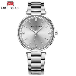 MINIFOCUS Quartz Watch For Woman 2018 Hot Fashion Women Watches Ladies Luxury Dress Clock Female Stainless Steel Casual Watches